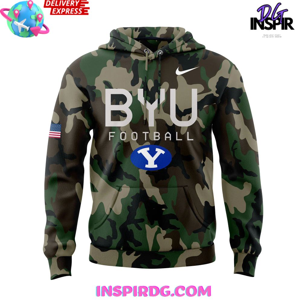 BYU outlet Nike Hoodie and Beanie combo