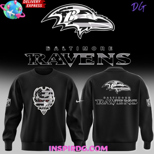 Baltimore Ravens American Pride Special Black Sweatshirt