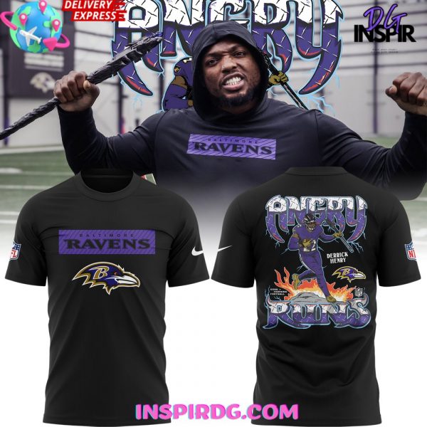 Baltimore Ravens Angry Runs Special Edition T-Shirt