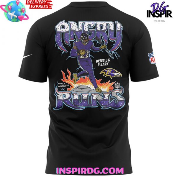 Baltimore Ravens Angry Runs Special Edition T-Shirt