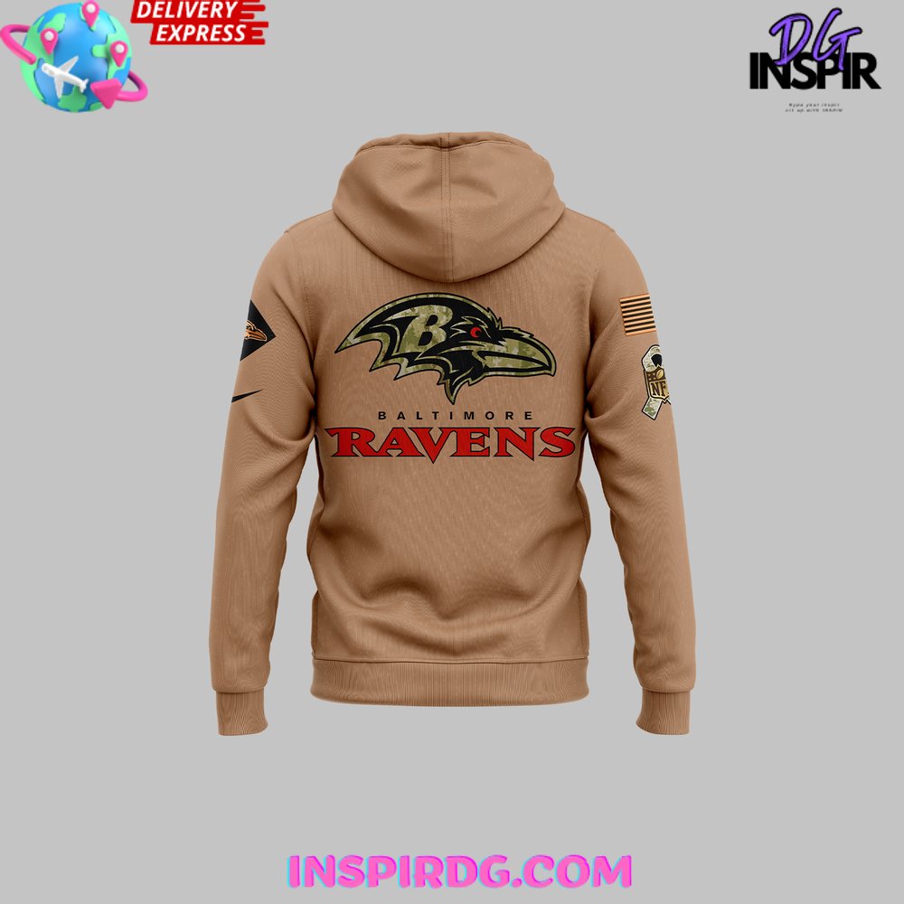 Baltimore Ravens Salute to Service Award 2024 Hoodie - InspirDG