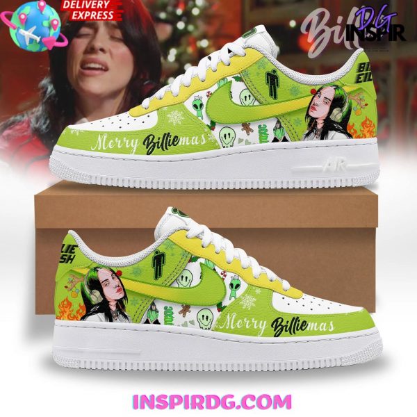 Billie Eilish Merry Christmas Limited Edition Nike Air Force 1
