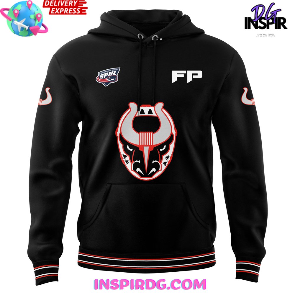 Birmingham Bulls Hockey Special Black Hoodie Birmingham Bulls Hockey Special Black Hoodie