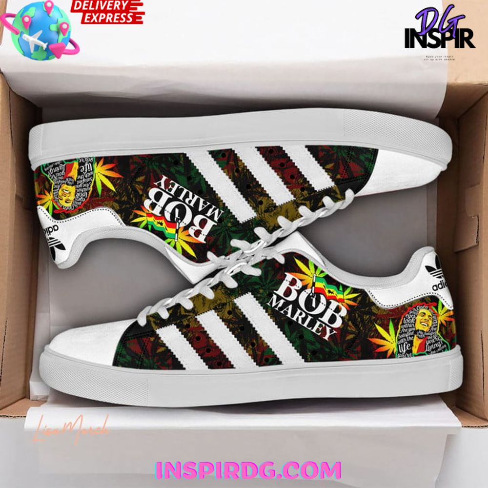 Bob Marley Limited Edition Stan Smith Shoes InspirDG