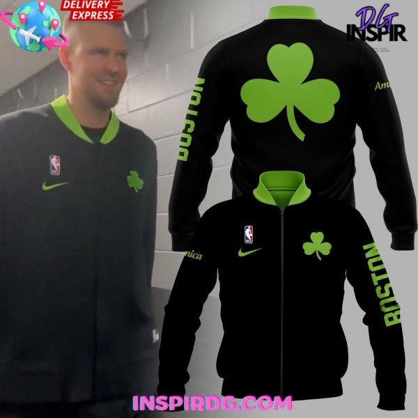 Boston Celtics Shamrock Limited Edition Bomber Jacket