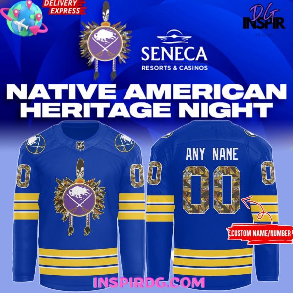 Buffalo Sabres Native American Heritage Night Special Hockey Jersey