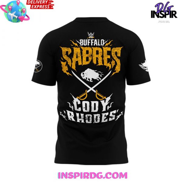 Buffalo Sabres x Cody Rhodes 2024 Black T-Shirt