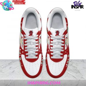 Indiana Hoosiers O Holy Hoosiers Christmas Edition Nike Air Force 1