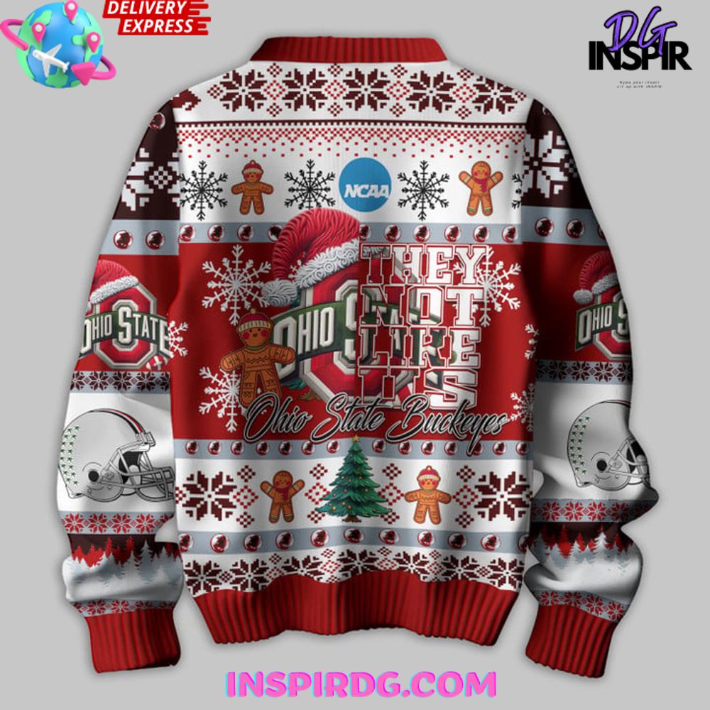 Ohio State Buckeyes Christmas Edition Ugly Sweater Ohio State Buckeyes Christmas Edition Ugly Sweater