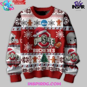 Ohio State Buckeyes Christmas Edition Ugly Sweater