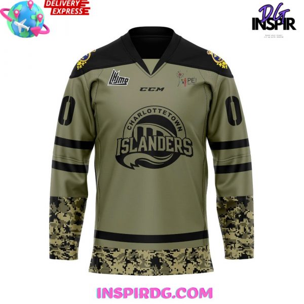 Charlottetown Islanders Military Appreciation 2024 Hockey Jersey