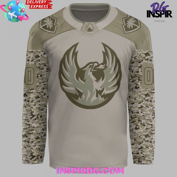 Coachella Valley Firebirds Military Appreciation Special Hockey Jersey