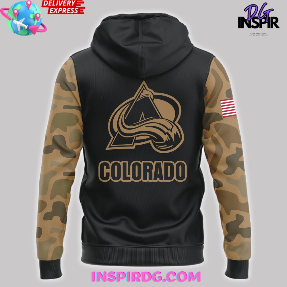 Colorado Avalanche Veterans Day 2024 Special Hoodie Colorado Avalanche Veterans Day 2024 Special Hoodie