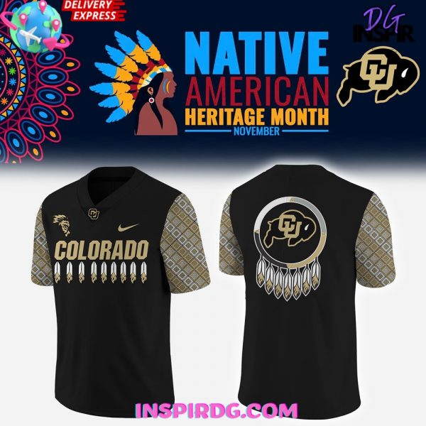 Colorado Buffaloes Native American Heritage Special Football Jersey