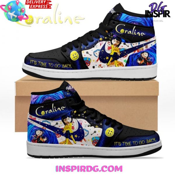 Coraline It’s Time To Go Back Limited Edition Nike Air Jordan 1
