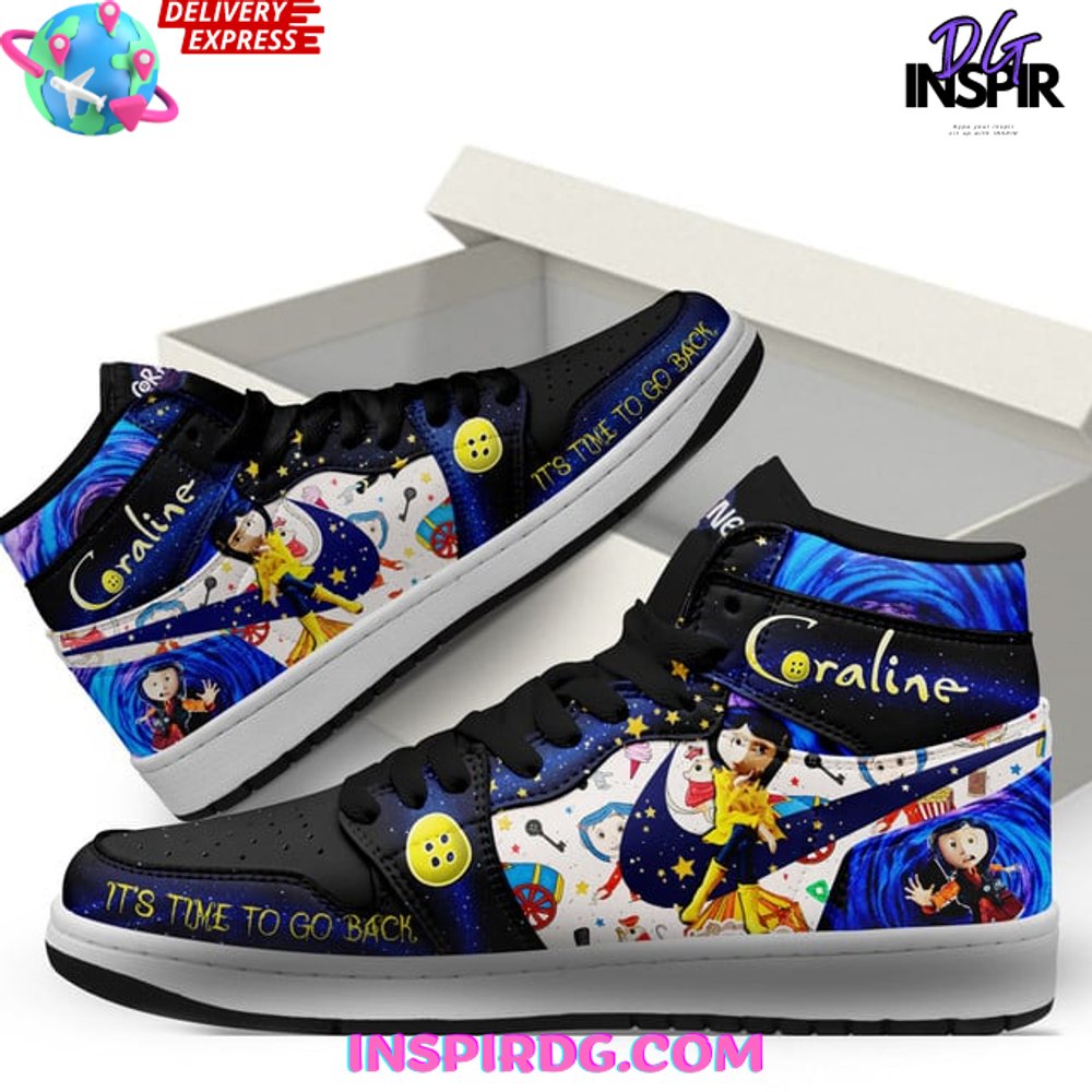 Coraline It's Time To Go Back Limited Edition Nike Air Jordan 1 Coraline It's Time To Go Back Limited Edition Nike Air Jordan 1