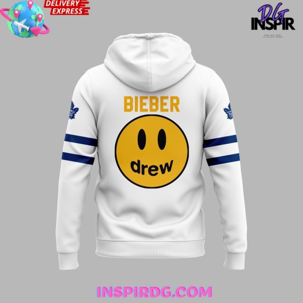 Toronto Maple Leafs x Drew Custom White Hoodie