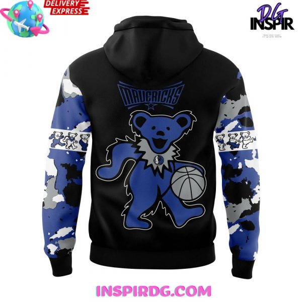 Dallas Mavericks x Grateful Dead Night Edition Black Hoodie