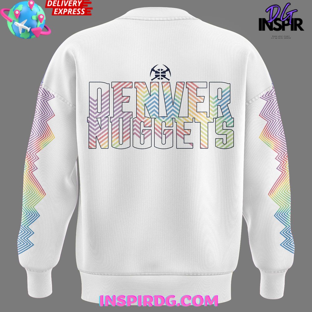 Denver Nuggets Nike City Edition Swingman Sweatshirt InspirDG