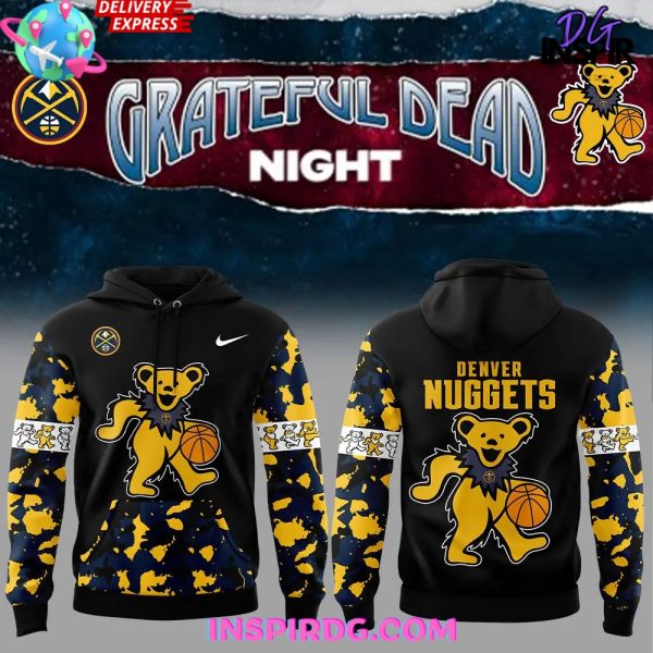 Denver Nuggets x Grateful Dead Night Limited Hoodie