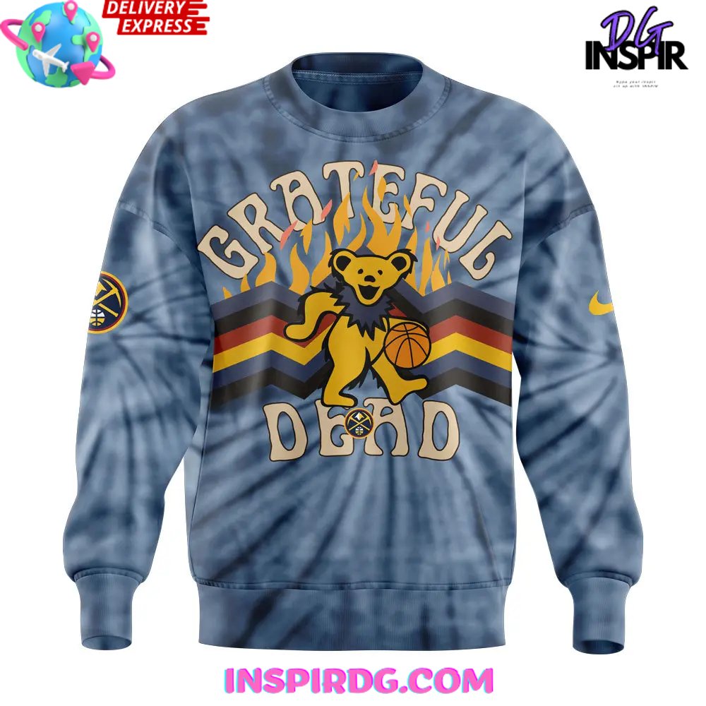 Denver Nuggets x Grateful Dead Night Special Sweatshirt Denver Nuggets x Grateful Dead Night Special Sweatshirt