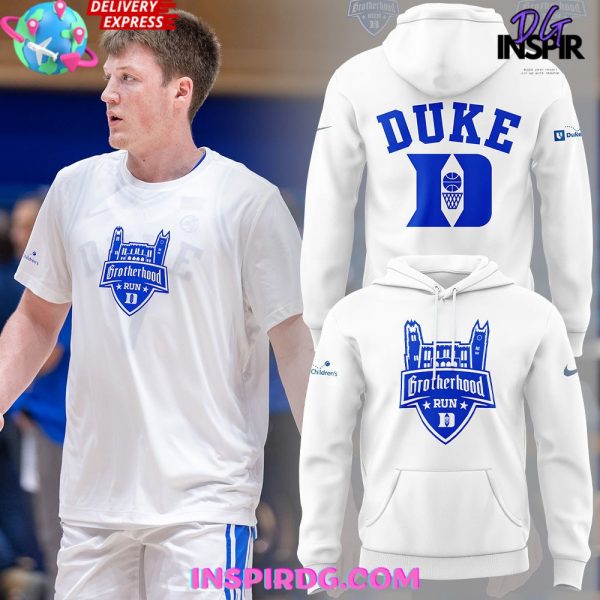 Duke Blue Devils Basketball Brotherhood Run Special Hoodie