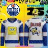 Minnesota Wild Spongebob 25th Anniversary Custom Hockey Jersey