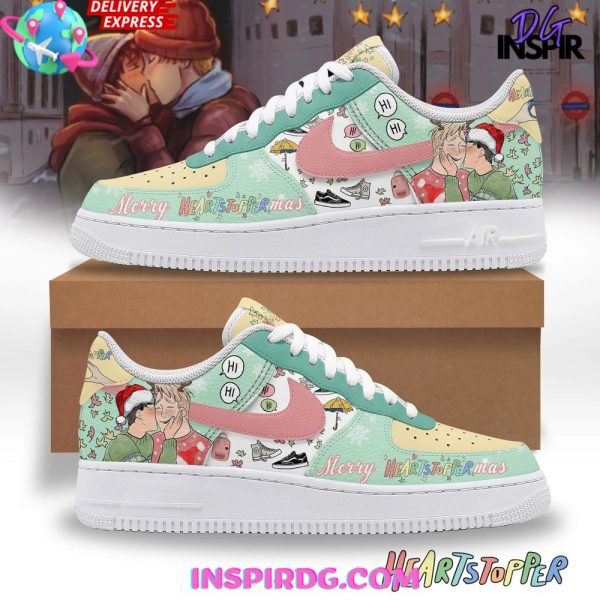 Heartstopper Merry Christmas Limited Edition Nike Air Force 1