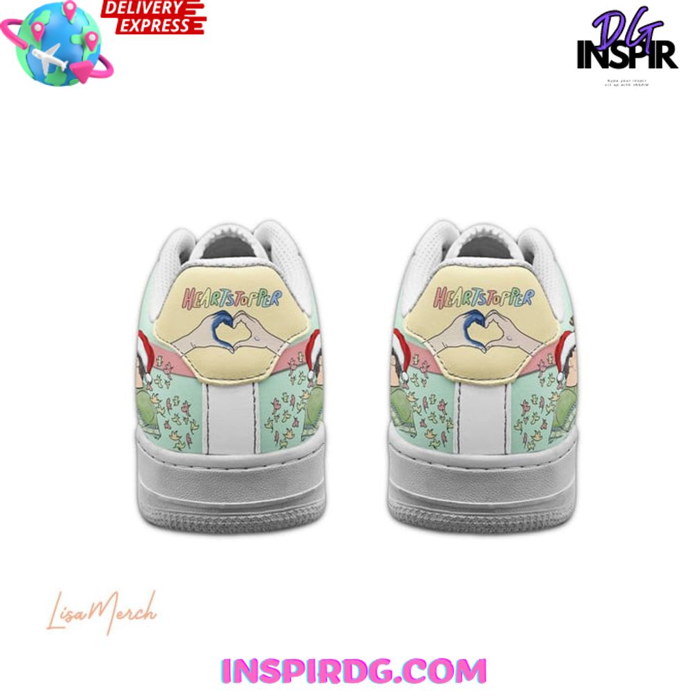 Heartstopper Merry Christmas Limited Edition Nike Air Force 1 Heartstopper Merry Christmas Limited Edition Nike Air Force 1