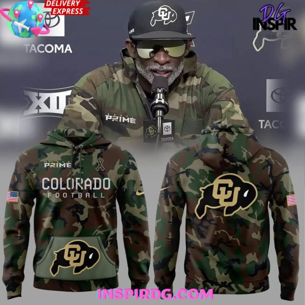 Colorado Buffaloes Coach Prime Special Camo Hoodie