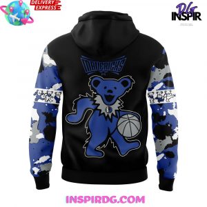 Dallas Mavericks x Grateful Dead Night Edition Black Hoodie