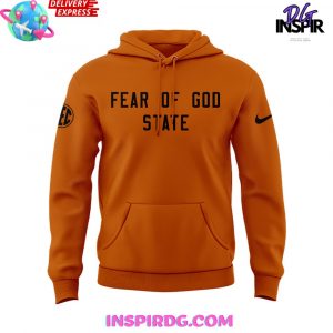 Texas Longhorns Fear Of God State Special Orange Hoodie
