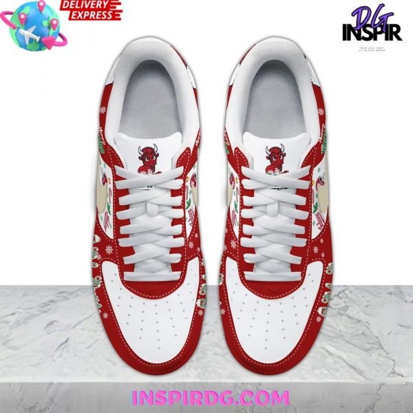 Indiana Hoosiers O Holy Hoosiers Christmas Edition Nike Air Force 1