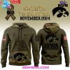 Iowa Hawkeyes Salute to Service 2024 Camo Hoodie