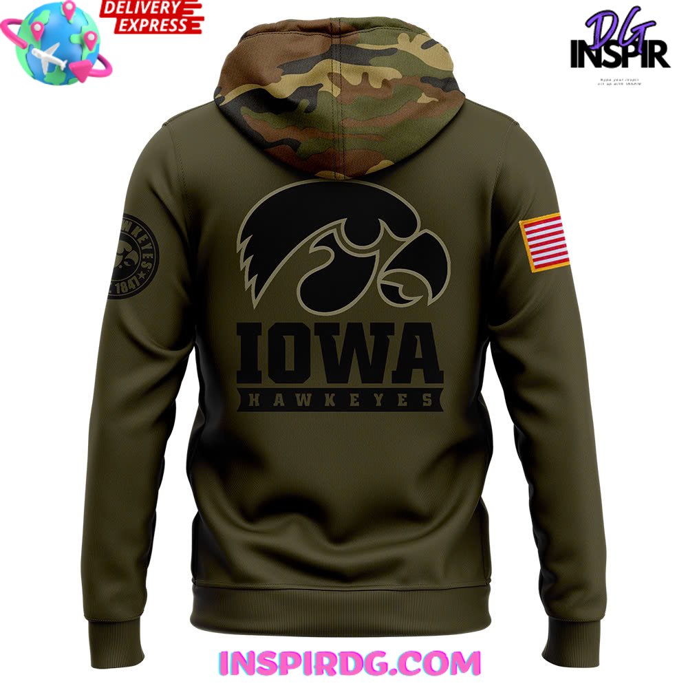 Iowa hawkeye camo sweatshirt on sale