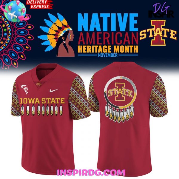 Iowa State Cyclones Native American Heritage Special Football Jersey