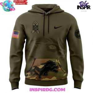 Detroit Lions Salute to Service 2024 Camo Hoodie InspirDG