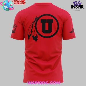 Utah Utes Football Family Forever Special Red TShirt