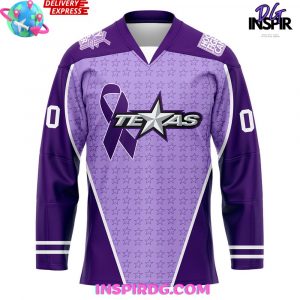 Texas Stars Hockey Fighting Cancer 2024 Hockey Jersey