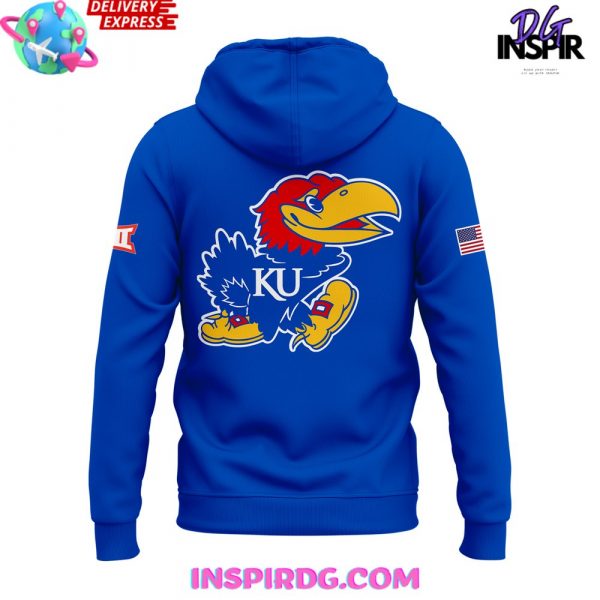 Kansas Jayhawks Basketball Pride Special Blue Hoodie