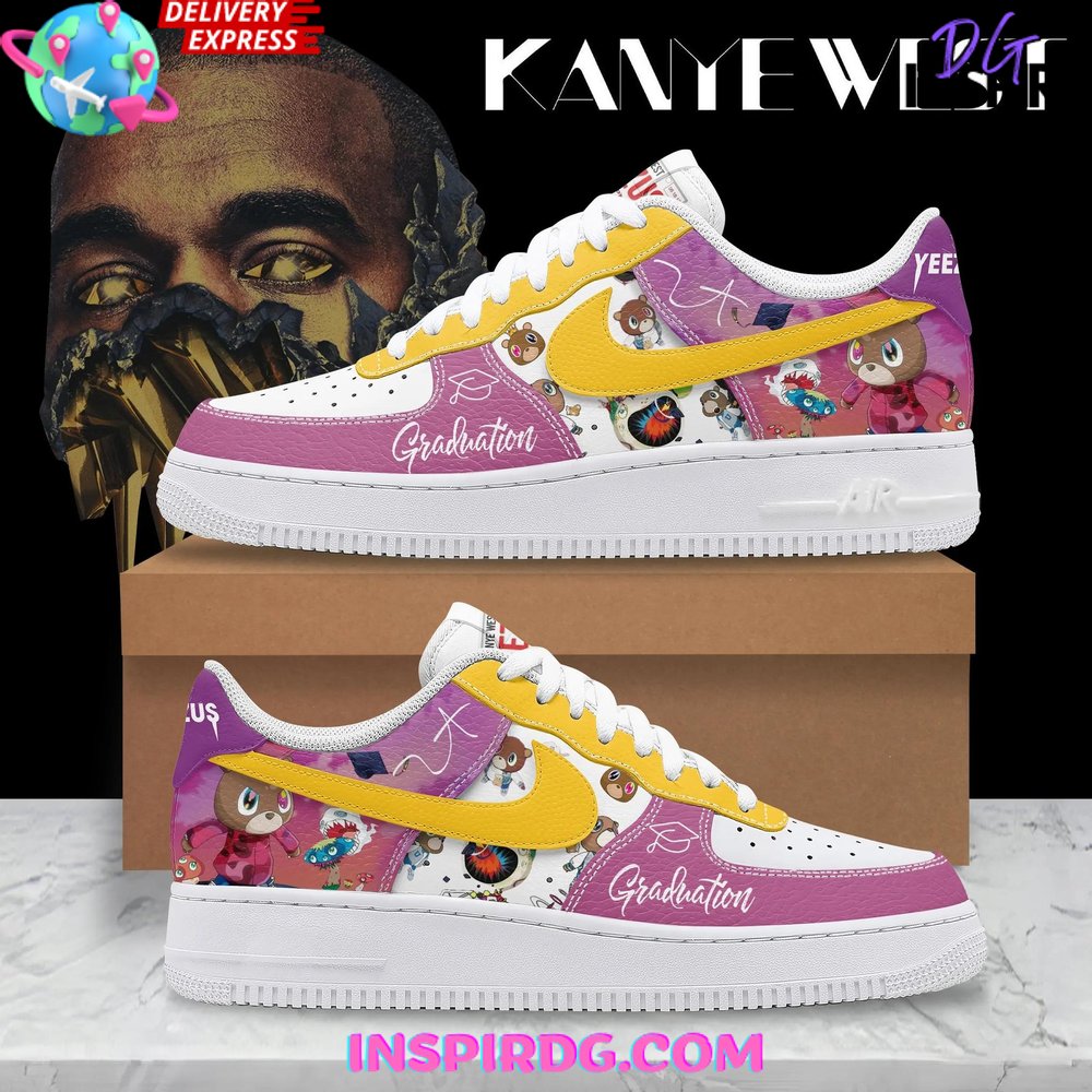 Kanye West Graduation x Yeezus Limited Edition Nike Air Force 1 InspirDG