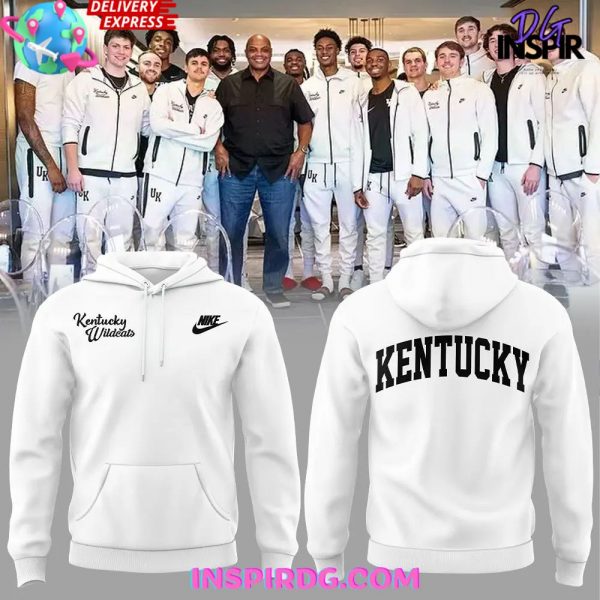 Kentucky Wildcats Basketball Special White Hoodie