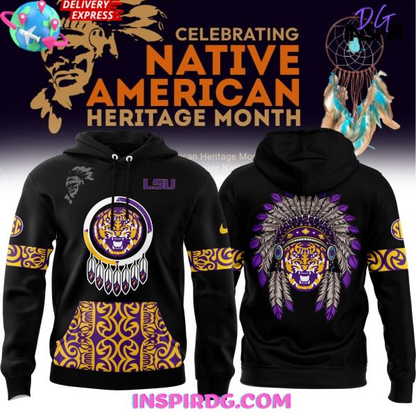 LSU Tigers Celebrating Native American Special Hoodie