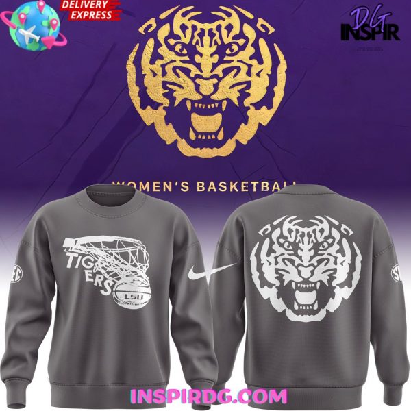 LSU Tigers Women’s Basketball Special Grey Sweatshirt