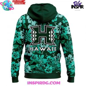Hawaii Rainbow Warriors Floral Edition Hoodie