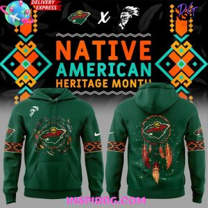Minnesota Wild Native American Heritage Month Limited Hoodie