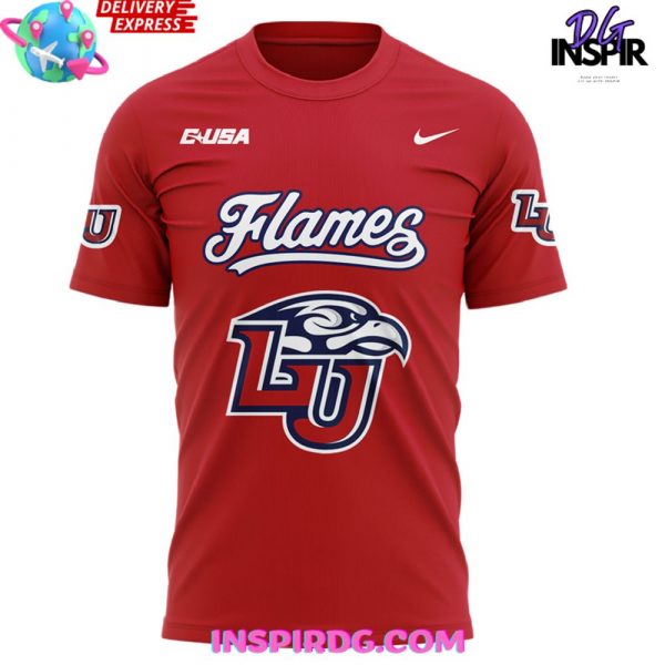 Liberty Flames Football Team Spirit Special T-Shirt