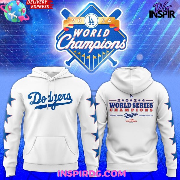 Los Angeles Dodgers 2024 World Series Victory Special Hoodie