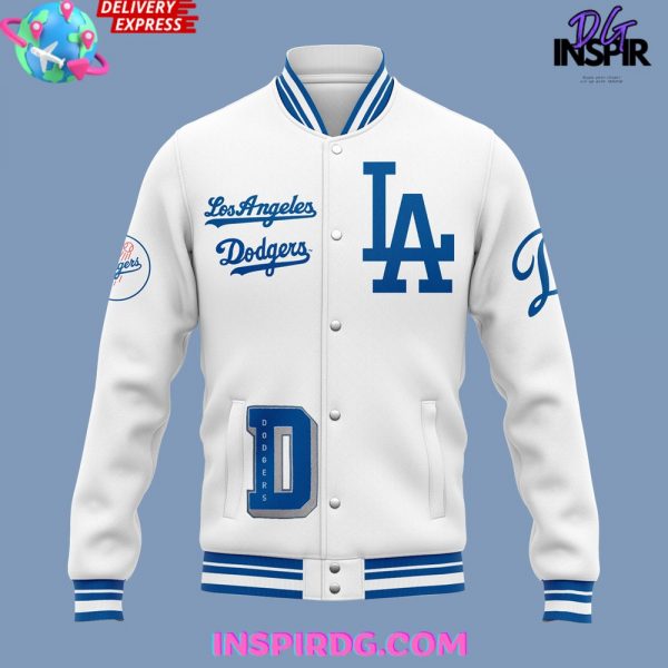 Los Angeles Dodgers 8-Time World Series Champions Special White Jacket