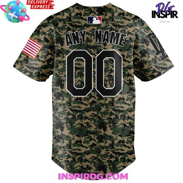 Los Angeles Dodgers Veterans Day 2024 Baseball Jersey